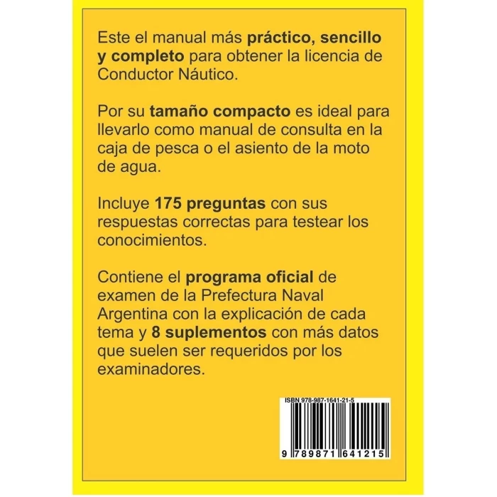 Programa de exámen conductor facil(h. biasotti)